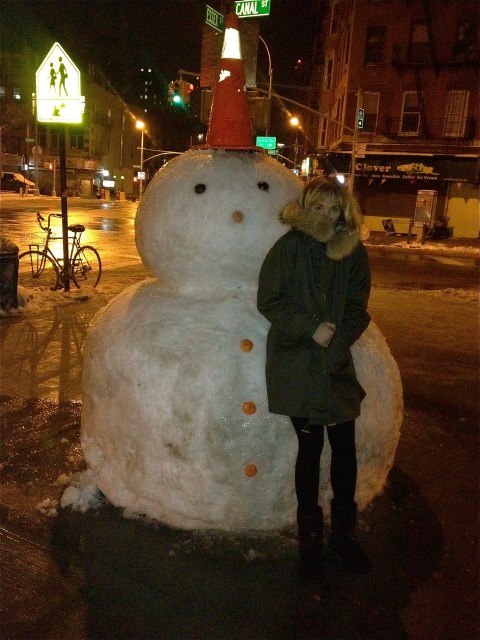 My friend snowman